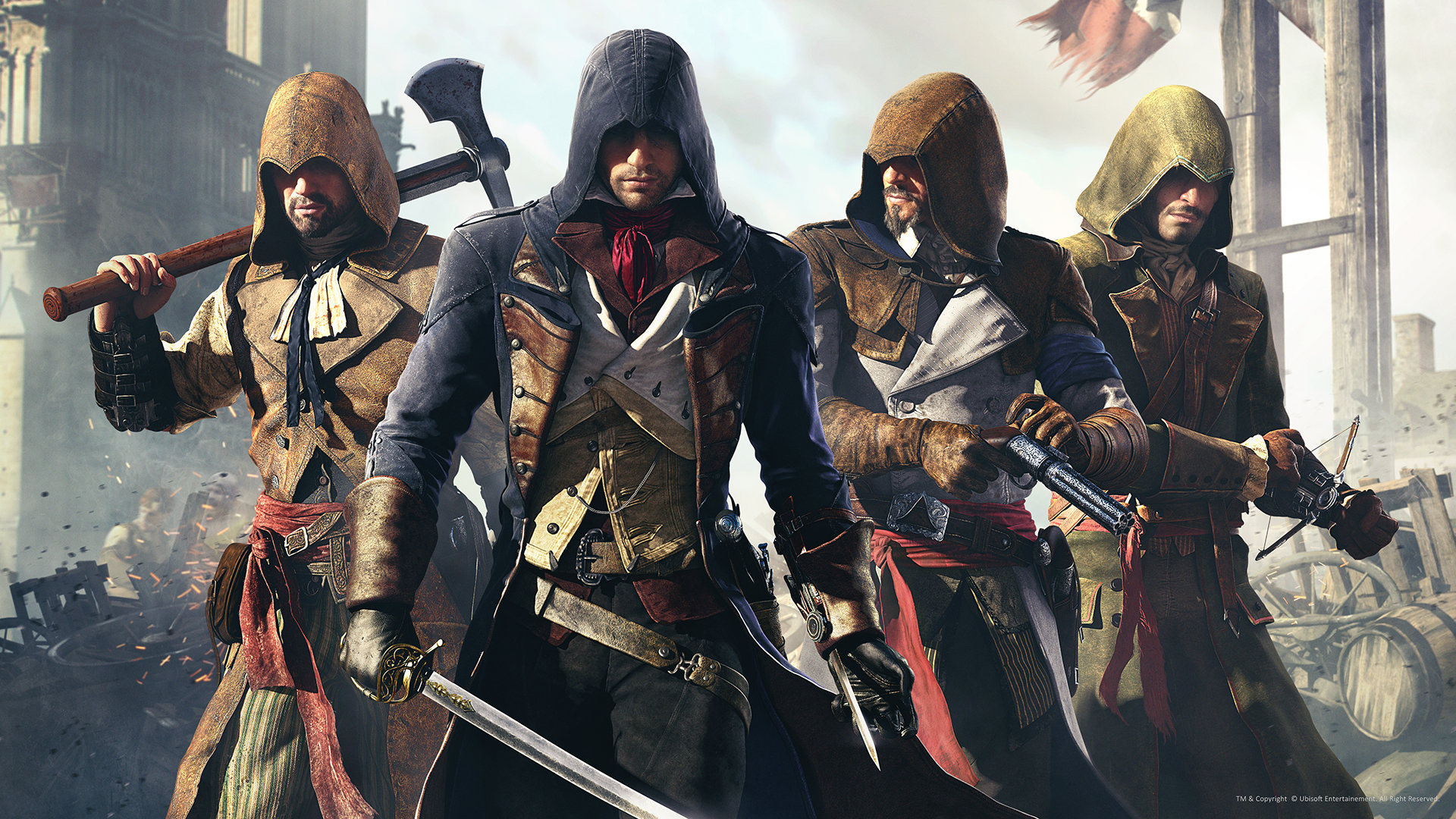 Assassin's Creed Unity Thomas De Carneillon Outfit 